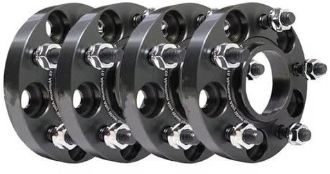 Spurverbreiterungen Für Geely Für Monjaro 4PCS 5x10 8 63.4 M14*1.5 Flansch Platte T6-7075 Spurverbreiterungen Nabe Verbreitert Adapter Wheel Spacers Hinten(4pcs 30mm-BK)