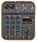 Mesa Mezclas DJ, D4M Mini mezclador de audio de 4 canales Mezclador de DJ con reverberación Bluetooth 5.0 Tarjeta de sonido USB 48V