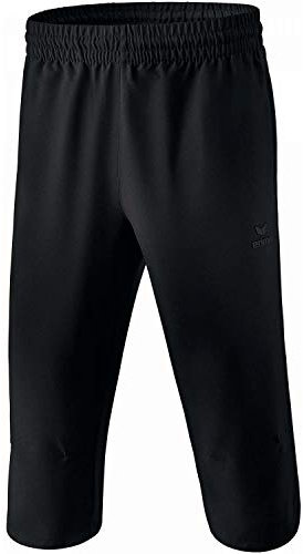 Erima Unisex Kinder 3/4 Hose (2101802), schwarz, 152