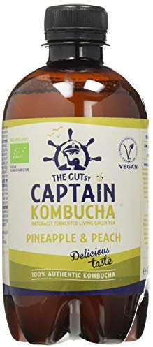 Captain Kombucha - Pineapple Peach Splash - 400 mililitres