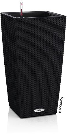 LECHUZA CUBICO Cottage 30 graphitschwarz 15123