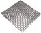Mosaik Fliese Edelstahl silber silber Stahl gebürstet für WAND BAD WC DUSCHE KÜCHE FLIESENSPIEGEL THEKENVERKLEIDUNG BADEWANNENVERKLEIDUNG Mosaikmatte Mosaikplatte