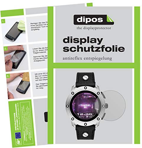 dipos I 6X Pellicola Protettiva antiriflesso Compatibile con Diesel On Smartwatch Axial Pellicola di Protezione