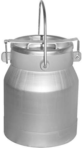 UKAL Bidon à Lait en Aluminium 10 L