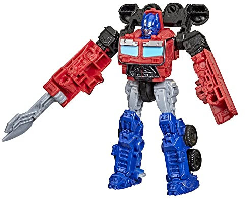 Transformers: Aufstieg der Bestien, Beast Alliance, Battle Changers Optimus Prime Action-Figur zum Film, ab 6, 11 cm