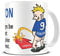 Wee On The Rival's Shirt | Football Fan Rivalry Mugs | Great Funny Gift for a Football Supporter Present Coffee Tea Mug Cup (Everton V Liverpool) WE11
