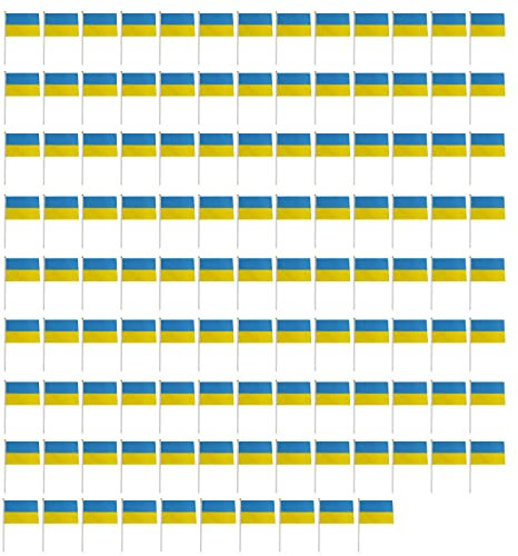 HIMS Ukraine Flagge - Polyester Länderbanner Ukrainische Nationalflagge