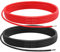 12 Gauge Silicone Wire, 12 AWG Electrical Cable 5M（2.5m Red & 2.5m Black）Soft & Flexible 680 Strands of 0.08 mm Tinned Copper High Temperature Wire for Arduino Projects/RC Cars/Boat/Drones