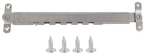 Restrictor de Ventana de 11x2.4 in, Limitador de Ventana Ajustable de Acero Inoxidable Soporte de Ventana Abatible Telescópico, Limitador de Soporte de Ventana Accesorio de Soporte de Refuerzo