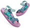 Disney Scarpe Stitch da Bambina, Sandali da Bambina, Sandali Estivi 27-35 (Lilla/Blu, 29 EU)