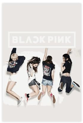 Kpop Poster Blackpink 8 Leinwandposter Wandkunst Dekor Druck Bild Gemälde für Wohnzimmer Schlafzimmer Dekoration ungerahmt 30 x 45 cm