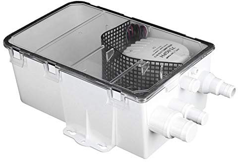 Shower Pump, Shower 12V 750GPH Sump Pump System Boat RV Bilge Marine Multi Port Drain Box, Multi Port Shower Sump Pump Drain Kit System