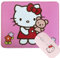 NTSEOT Hello Kitty Mauspad, niedliches Schreibtischzubehör, Hello Kitty Stuff, Kawaii-Mauspads für Schreibtisch, Computer, Laptop, Hello Kitty-Geschenke für Frauen, Mädchen, rosa, rutschfeste
