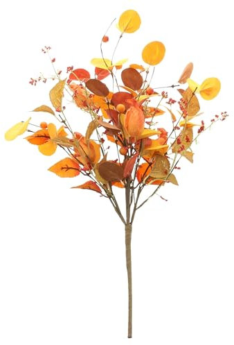 FRANK FLECHTWAREN Bouquet Herbsttöne, Kunststoff Maße: Länge 51 cm, Dekorativ, vielseitig einsetzbar