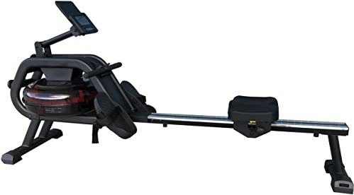 Wasser-Rudergerät Rower Gold Coast Ruderzugmaschine für zuhause mit Wasserwiderstand 30l Tank