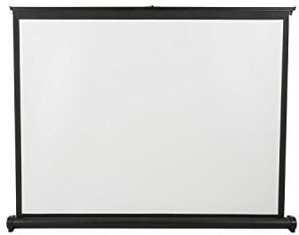 AVL346-50 PORTABLE FREE-STANDING DESKTOP PROJECTOR SCREEN W/ 4:3 RATIO & CARRY CASE