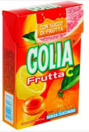 CARAMELOS DE FRUTA GOLIA X 20 CAJAS