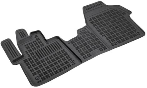 AZUGA Hohe Gummi Fußmatten mit Rand passend für Citroen Jumpy III/Opel Vivaro C/Peugeot Expert/Toyota ProAce ab 9/2016 AZ10300316 Automatten