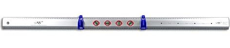 TrendLine Markierungslineal 1 m mit Wasserwaage Markierhilfe Markierungshilfe
