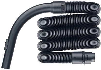 Staubsaugerschlauch mit Comfort-Griff für Miele Staubsauger S 8310, S8310 / S 8390, S8390 EcoSilence, alternativ zu original 7863554/7863553-2,2m schwarz von Microsafe