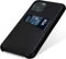 STILGUT Handyhülle kompatibel mit iPhone 11 Pro Max Hülle mit Kartenfach, Case aus Leder, Kartenhülle - Schwarz