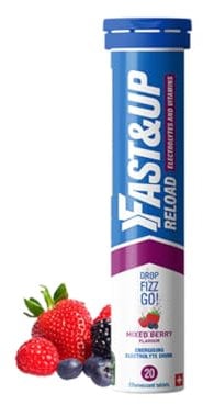 Fast&Up Reload – Mixed Berry - Instant Electrolytes & Hydration - 20 Effervescent Tablets