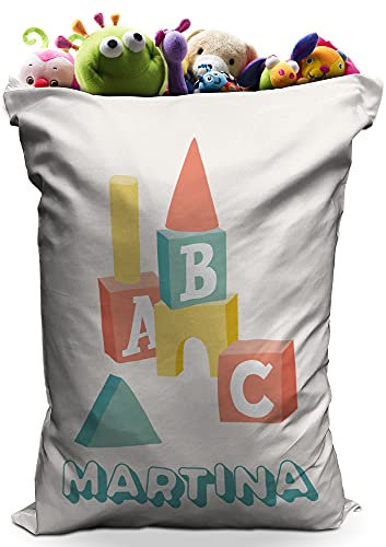 LolaPix Kindertasche. Personalisierte Geschenke mit Namen. Spieltasche. Verschiedene Ausführungen und Größen. WÜRFEL