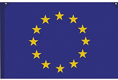 Bandiera Europa 150x100 cm.Bandiera Unione Europea Adesivo4You