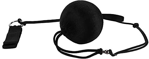 Hztyyier Tanzbälle, Schwarze Poi-Bälle mit Weicher Verstellbarer Kette für Frauen Bauchtanz-Trainingsleistung