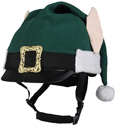 Reithelmüberzug Reithelmabdeckung Weihnachten Rudolf und Elf ARBO-INOX® (ELF)