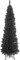 BPIL Large New Slim Christmas Tree Pencil Green Xmas 5/6/7 Ft Branch Tips With Ideal Metal Stand (6ft Tips 700 BLACK)
