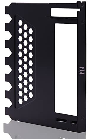 EZDIY-FAB Support de Carte Graphique Vertical Plaque de Fente PCIE, Montage GPU Vertical, kit de Support VGA pour Carte vidéo -Noir