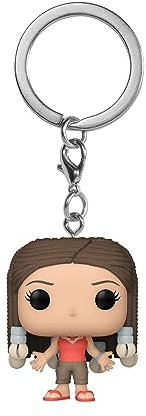 Funko Pop! Keychain: Friends - Monica Geller with Braids - Minifigura de Vinilo Coleccionable Llavero Original - Relleno de Calcetines - Idea de Regalo- Mercancia Oficial - TV Fans - Minifigura