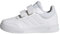 adidas Tensaur Hook And Loop Shoes, Sneaker Unisex - Bambini e ragazzi, Bianco Ftwr White Ftwr White Grey One, 32 EU