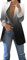 Blazer Damen Einfarbig Slim Fit Jacke Mantel Herbst Freizeit Coat Schuljacke Rever Geschäft Büro Anzüge Elegant Langarm Sakko Blazer mit Tasche (4-Black, L)