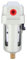 Automatisch Wasserabscheider 1/4 Ölabscheider Wasserabscheider PC Luftfilter Automatische Abluft Kompressor 1500L / Min 1,0 mpa