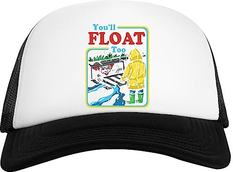 It You'll Float Too Weiß Schwarz Unisex Baseball Cap White Black
