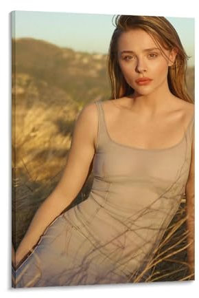 Poster American Television Actresses Chloë Grace Moretz, 7 Poster, Gemälde, Leinwand, Wandkunst, Wohnzimmer, Poster, Gemälde, 20 x 30 cm