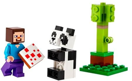 LEGO 30672 Minecraft Steve mit Baby-Panda