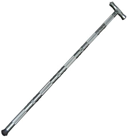 aiGear Bastoni da Trekking Multiuso per Escursioni Viaggi Campeggio Alpinismo Passeggiate Colore Grigio Con Attrezzi (PPWS002)