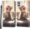 Salanheo Coque pour iPhone 11, Étui en Cuir Artificiel et TPU avec Support, Porte-Carte, Magnétique, Pic:05