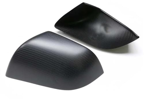Seitenspiegelkappen Für Für Modell 3 Für Modell Y Rückspiegel Abdeckung Real Carbon Fiber Rückspiegel Shell Auto Styling Schutz Teil Abdeckung des rechten Rückspiegels