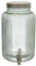 COOK CONCEPT, KA0495, Fontaine en verre coloré 5L pour boissons et apéritifs, idéale pour cocktails, bières et jus - Parfaite pour vos fêtes et événements - 5L
