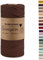GARNIYARN Premium Makramee Garn 3mm – Weiches Baumwollseil für Macrame, DIY-Bastelprojekte, Wandbehänge, Pflanzenhänger und Wohnaccessoires, Stricken – 100% Natürlich Cotton – 3mm (Braun, 100m)