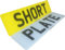 Pair of 6 DIGIT SHORT 405mm Number Plates Car plate set show plate.