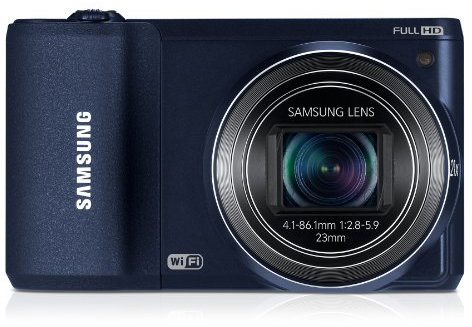 Samsung WB800F 16.3MP CMOS Smart Wi-Fi Digital Camera with 21x Optical Zoom, 3.0-Inch Touch Screen LCD and 1080p HD Video Black (Renewed)