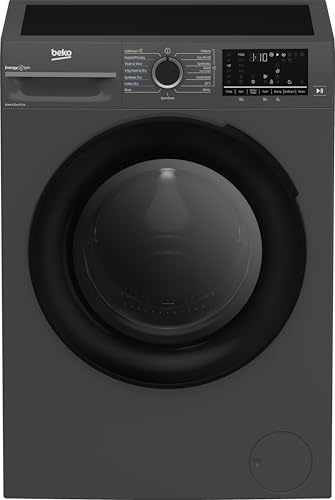 Beko EnergySpin™ BM3DT68342A 8Kg / 5Kg Washer Dryer with 1400 rpm - Anthracite - D Rated [Wash&Dry], A Rated [Wash Only]