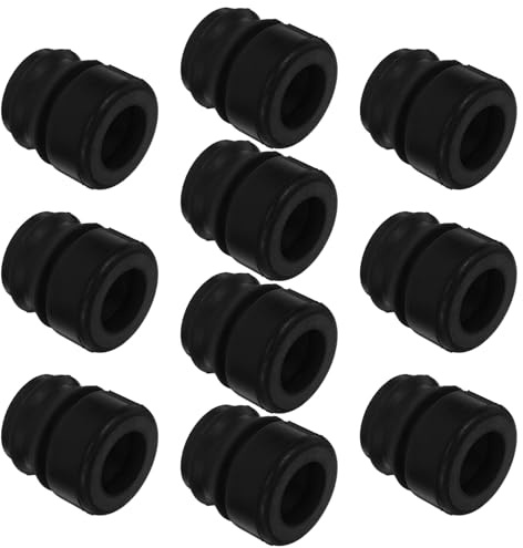 MINAOLULUS Set 10 Pezzi Supporti in Gomma Ammortizzatori Ricambio Motosega Benzina 52/58, Tampone Smorzamento Vibrazioni Maniglia, Accessori Parti di Ricambio per Tosaerba Outdoor