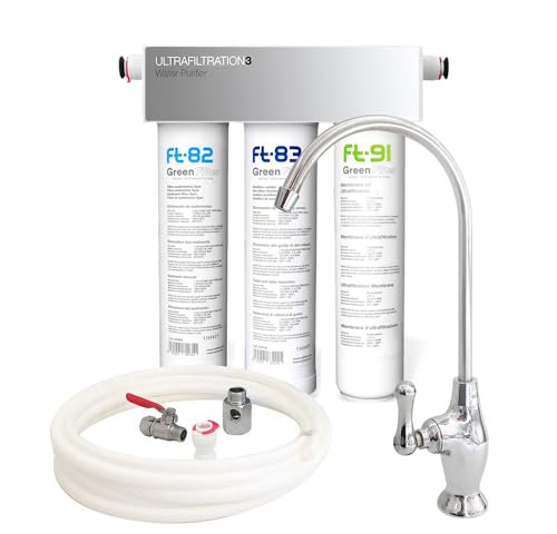 Filtre Sous évier Trio Uf Ft82 Sédiments Ft83 Charbon Actif Ft91 Ultra Filtration
