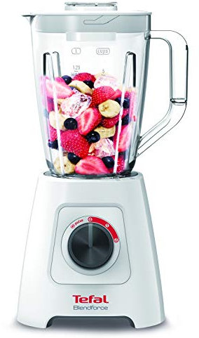 Tefal BL420140 Blendforce II Blender with Plastic Jug, 600 W, 2 liters, White